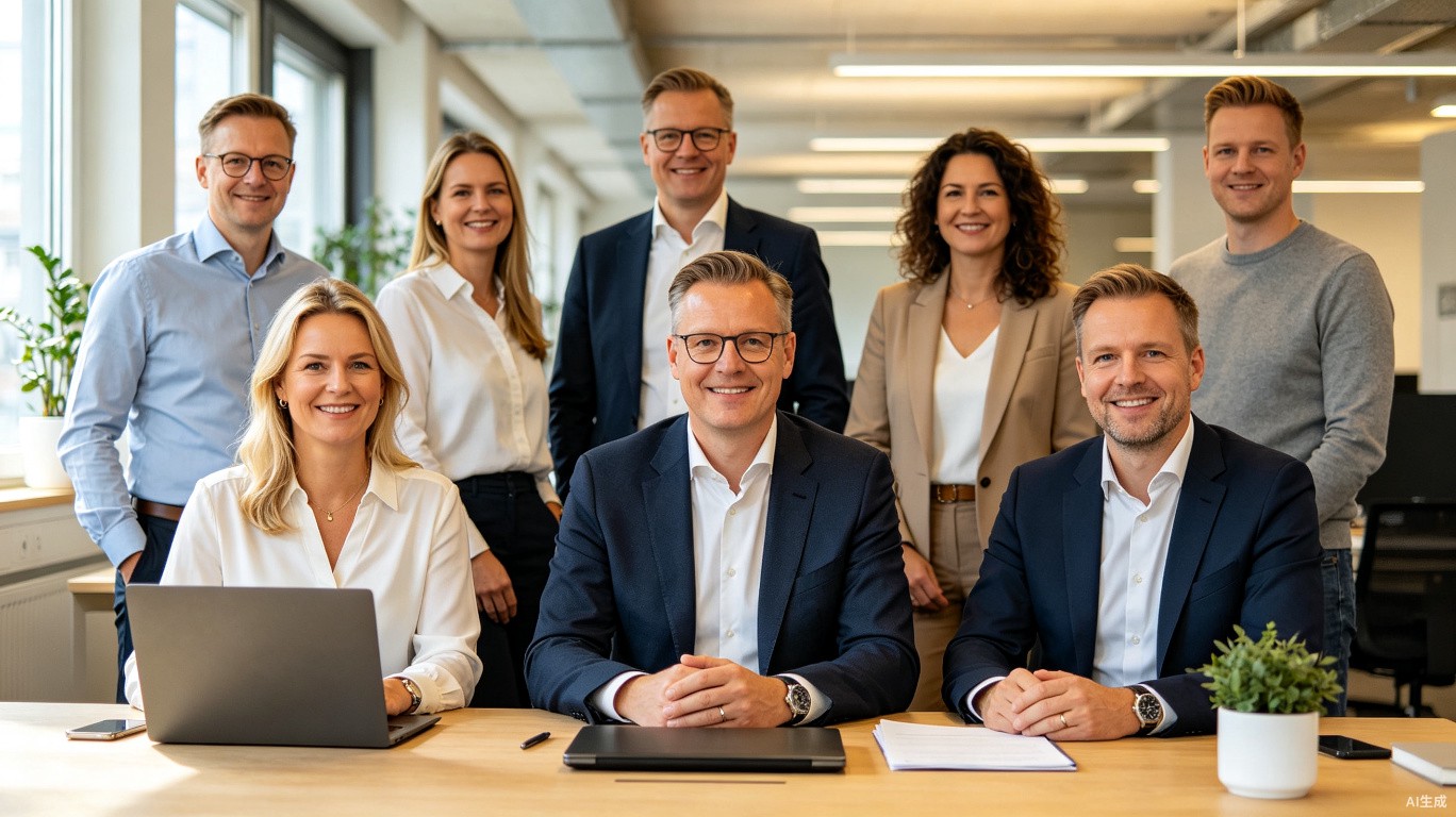 Das Coolizi-Team bei der Arbeit